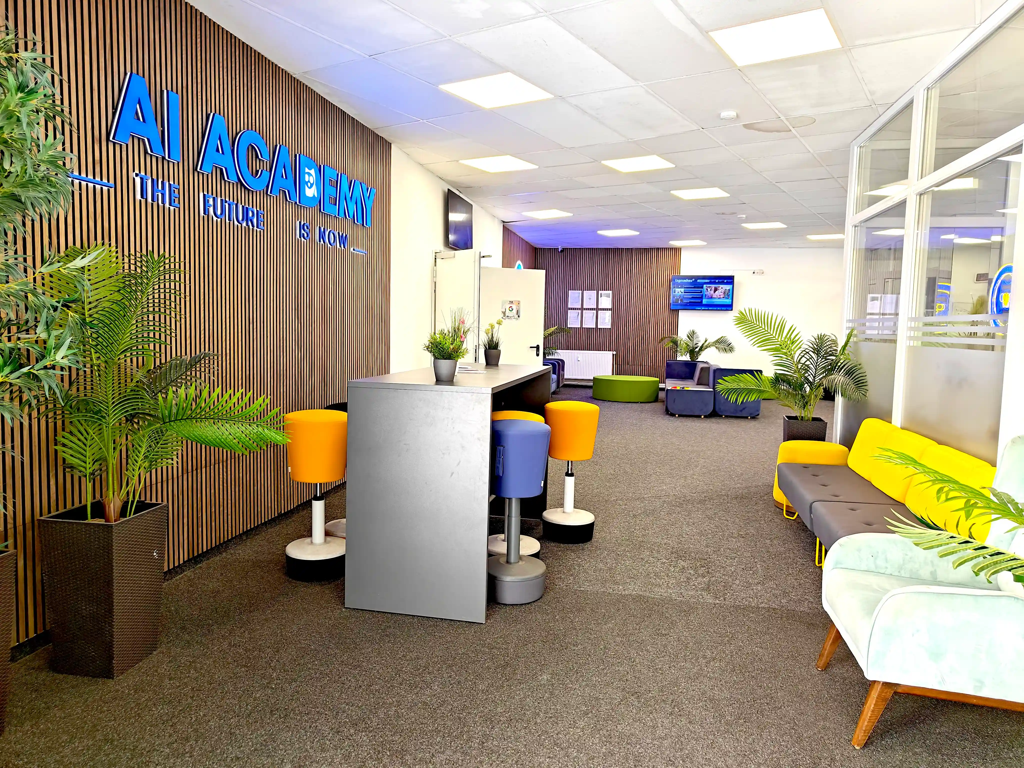 Moderner Besprechungsraum bei TSA Bildung